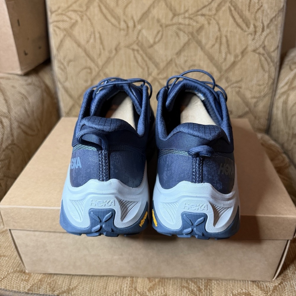 Hoka One One Transport 2 Low Top Sneaker Navy Blue Men's Size 13D - Picture 6 of 9